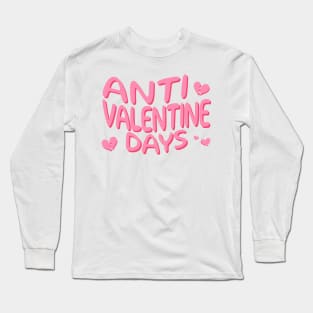 anti-valentines-day Long Sleeve T-Shirt